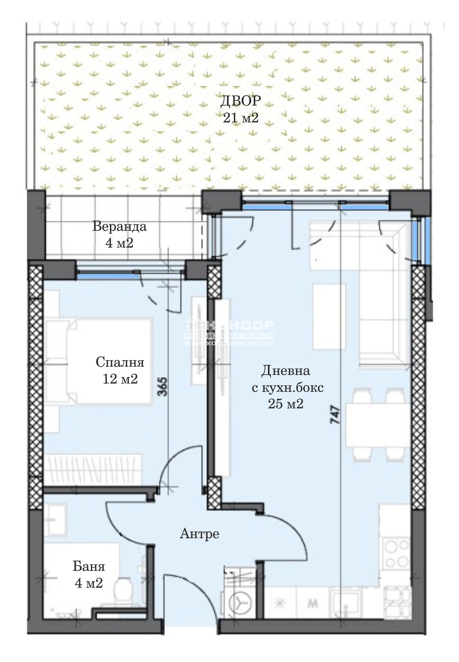 Продава 2-СТАЕН, гр. Пловдив, Тракия, снимка 3 - Апартаменти - 50091921