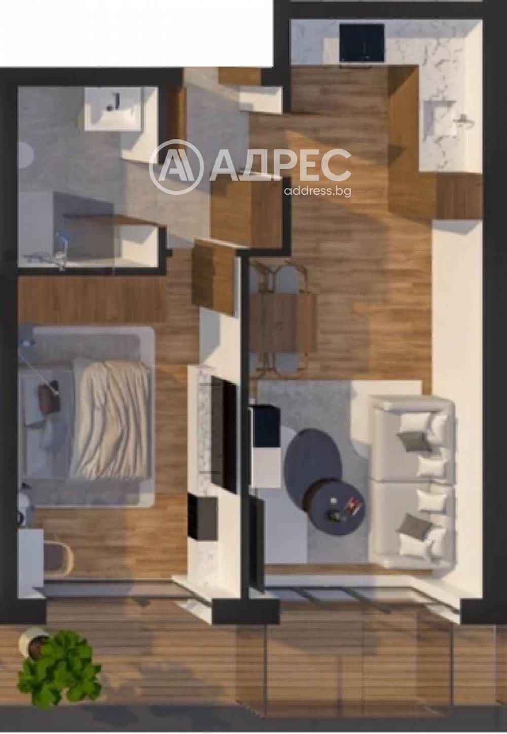 Продава 2-СТАЕН, гр. София, Малинова долина, снимка 4 - Апартаменти - 54592345