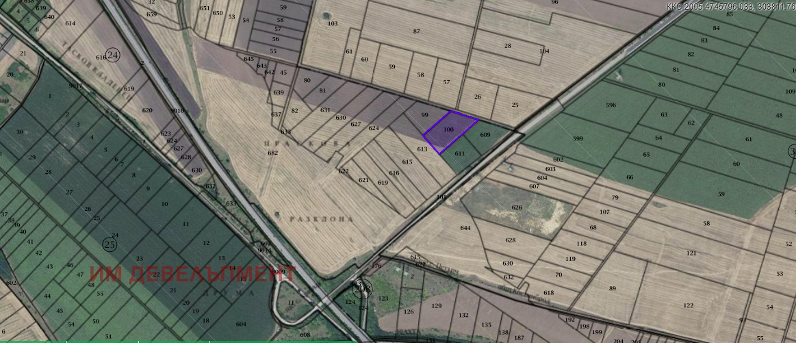 Продава ПАРЦЕЛ, с. Храбърско, област София област, снимка 2 - Парцели - 46803866