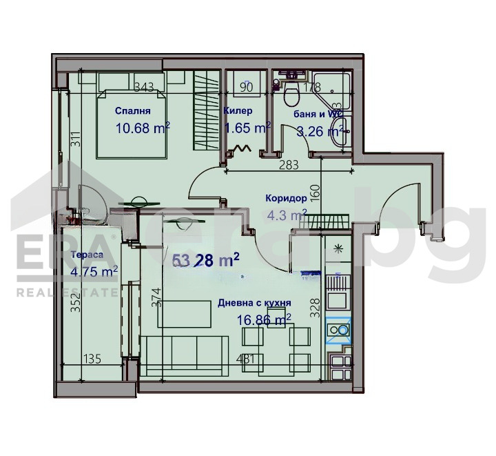 Продава  2-стаен град Варна , Младост 1 , 64 кв.м | 96655538 - изображение [3]