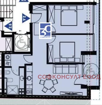 Продава  3-стаен град София , Център , 97 кв.м | 34374974 - изображение [6]