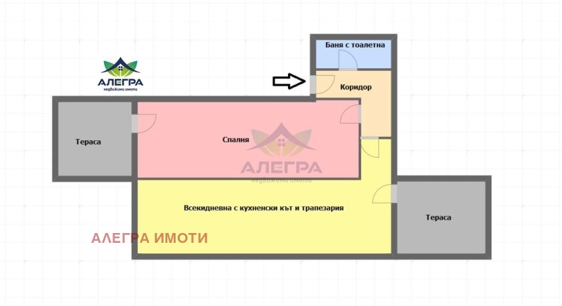 Продава 2-СТАЕН, гр. Пазарджик, Център, снимка 7 - Апартаменти - 53082894