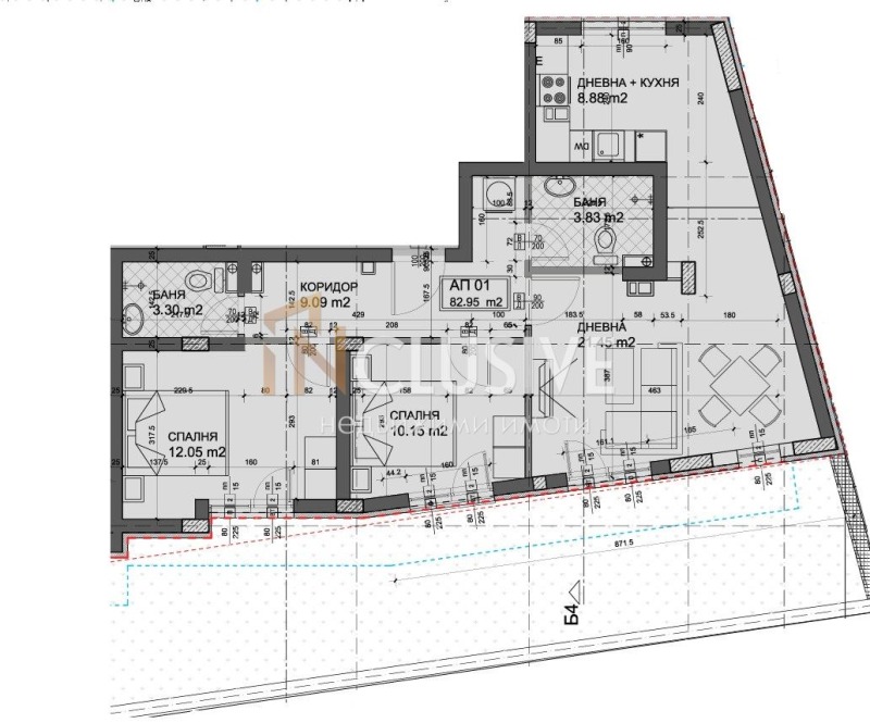 Продава 3-СТАЕН, гр. София, Овча купел, снимка 3 - Aпартаменти - 47399250