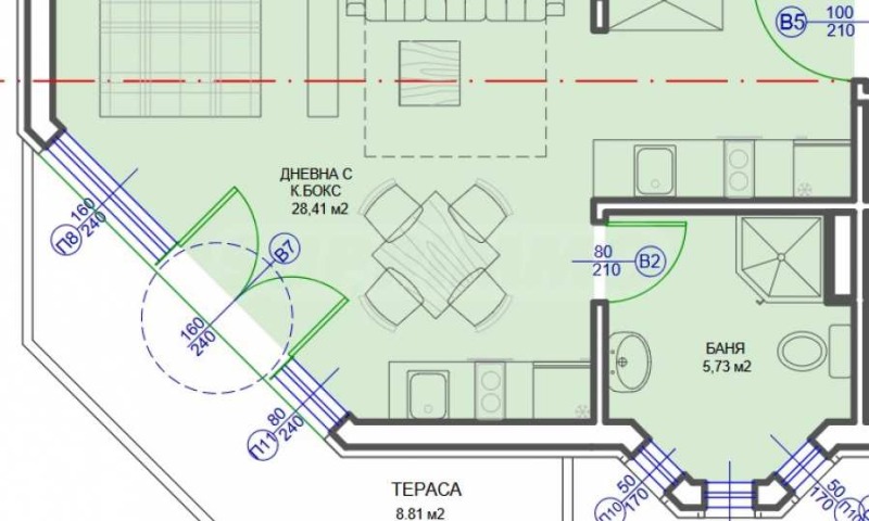 À vendre  Studio région Bourgas , k.k. Slantchev bryag , 72 m² | 74161866 - image [2]