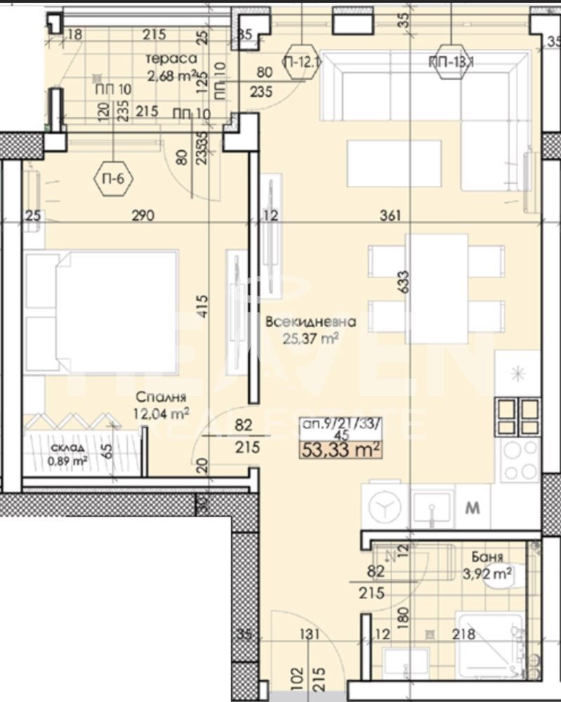 Продава 2-СТАЕН, гр. Пловдив, Тракия, снимка 2 - Апартаменти - 54593728