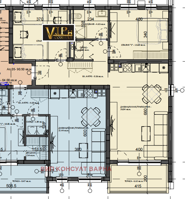 De vânzare  2 dormitoare Varna , m-t Alen mac , 103 mp | 93633709 - imagine [5]