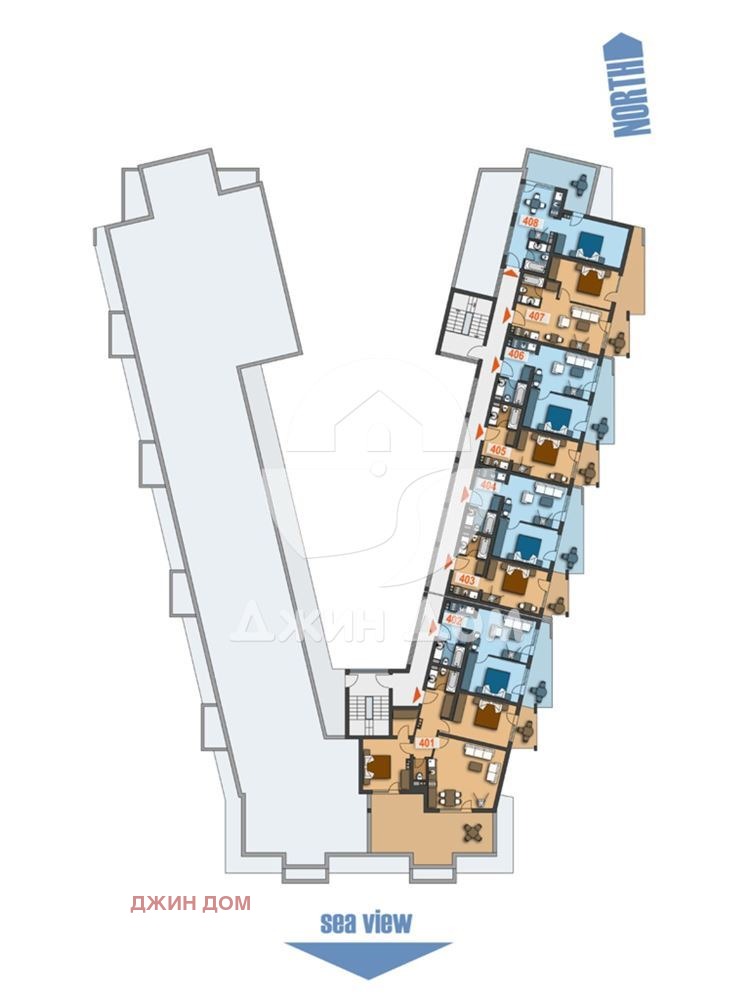 Продава 3-СТАЕН, гр. Свети Влас, област Бургас, снимка 9 - Апартаменти - 53448571