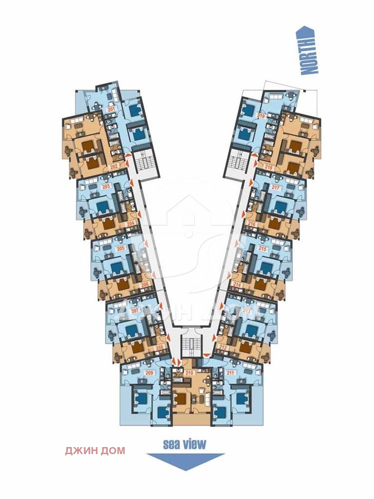 Продава 3-СТАЕН, гр. Свети Влас, област Бургас, снимка 7 - Апартаменти - 53448571