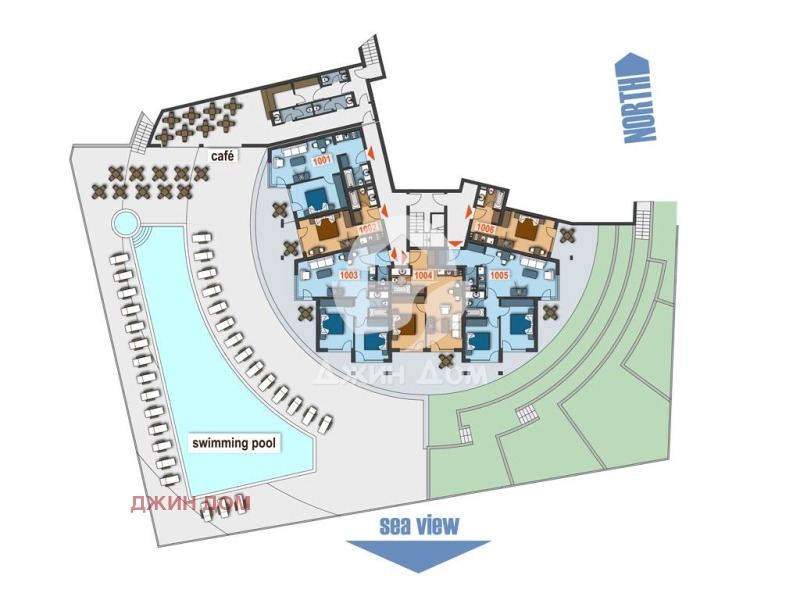 Продава 3-СТАЕН, гр. Свети Влас, област Бургас, снимка 5 - Апартаменти - 53448571