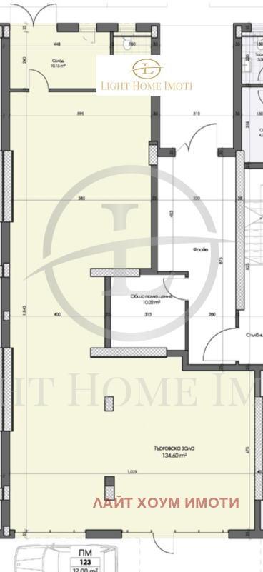 Eladó  Üzlet Plovdiv , Gagarin , 180 négyzetméter | 38632633 - kép [3]
