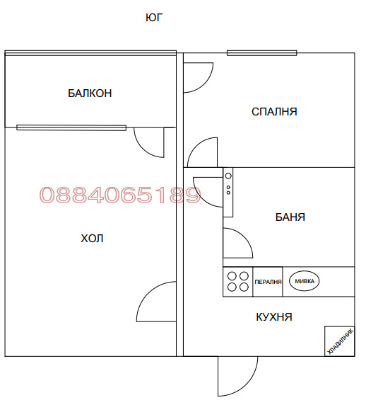 Продава 2-СТАЕН, гр. София, Дружба 2, снимка 8 - Aпартаменти - 48566074