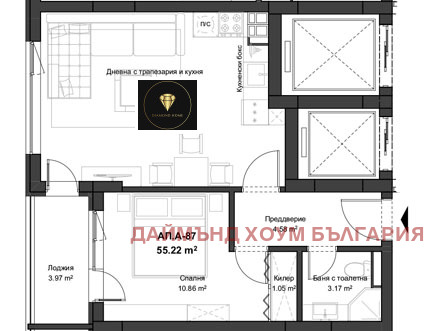 Продава  2-стаен град Пловдив , Кючук Париж , 65 кв.м | 35086039 - изображение [2]