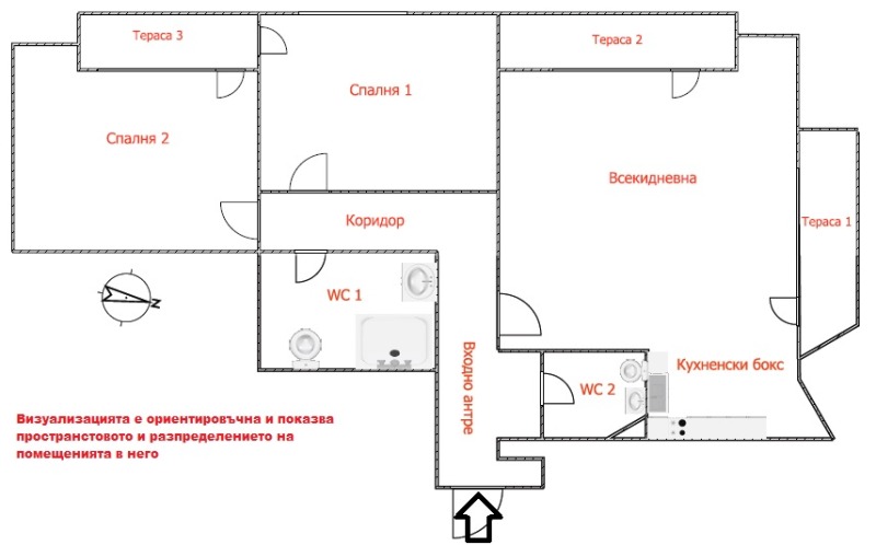 À vendre  2 chambres Bourgas , Zornitsa , 130 m² | 98639327 - image [17]