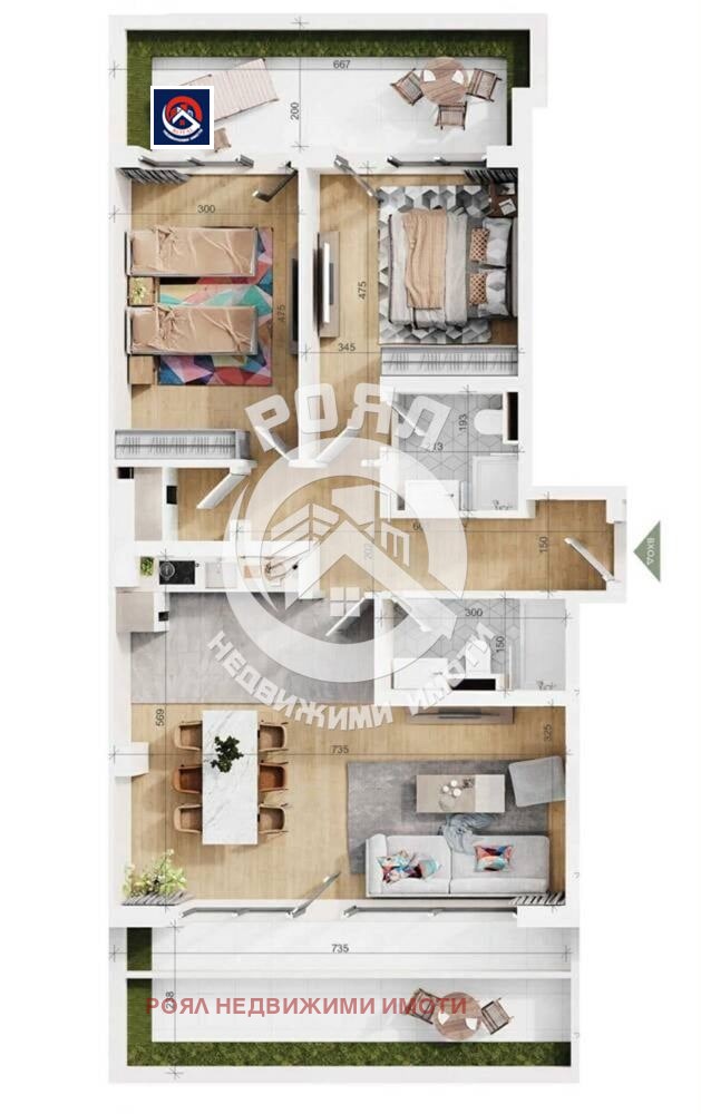 Продава  3-стаен град Пловдив , Тракия , 118 кв.м | 46918133 - изображение [14]