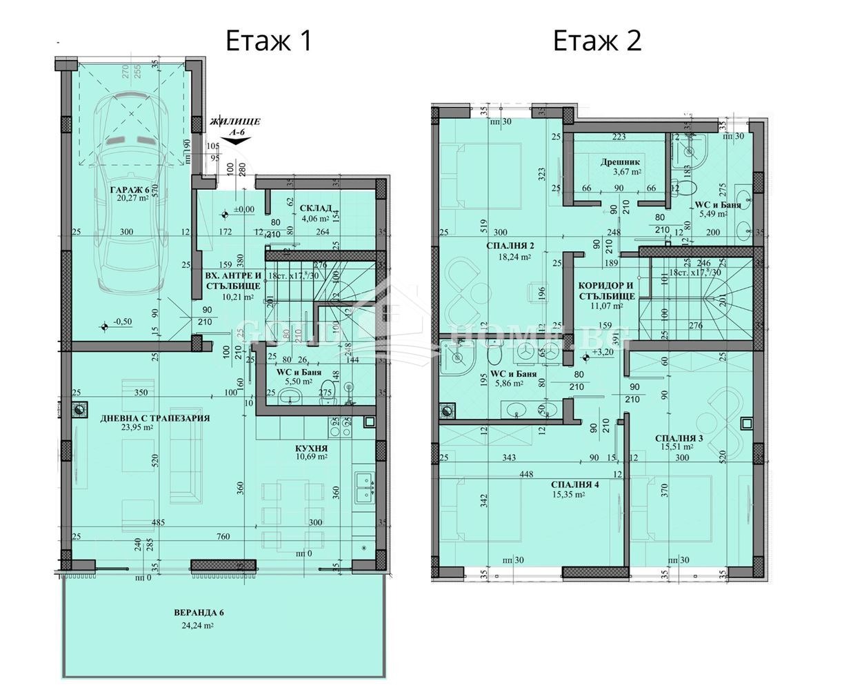 Продава КЪЩА, с. Марково, област Пловдив, снимка 2 - Къщи - 52836395