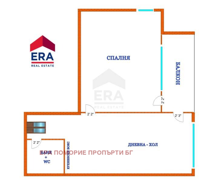 Продава 2-СТАЕН, гр. Поморие, област Бургас, снимка 9 - Aпартаменти - 48237473