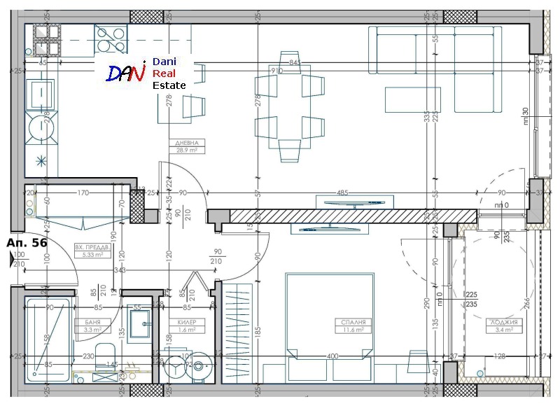 Te koop  1 slaapkamer Varna , Mladost 2 , 76 m² | 57881710