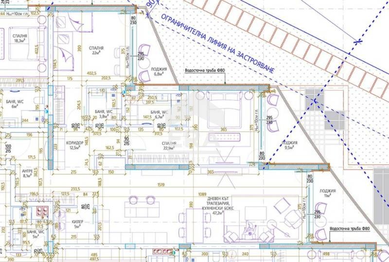 Продава 3-СТАЕН, гр. Варна, к.к. Чайка, снимка 13 - Aпартаменти - 48679586