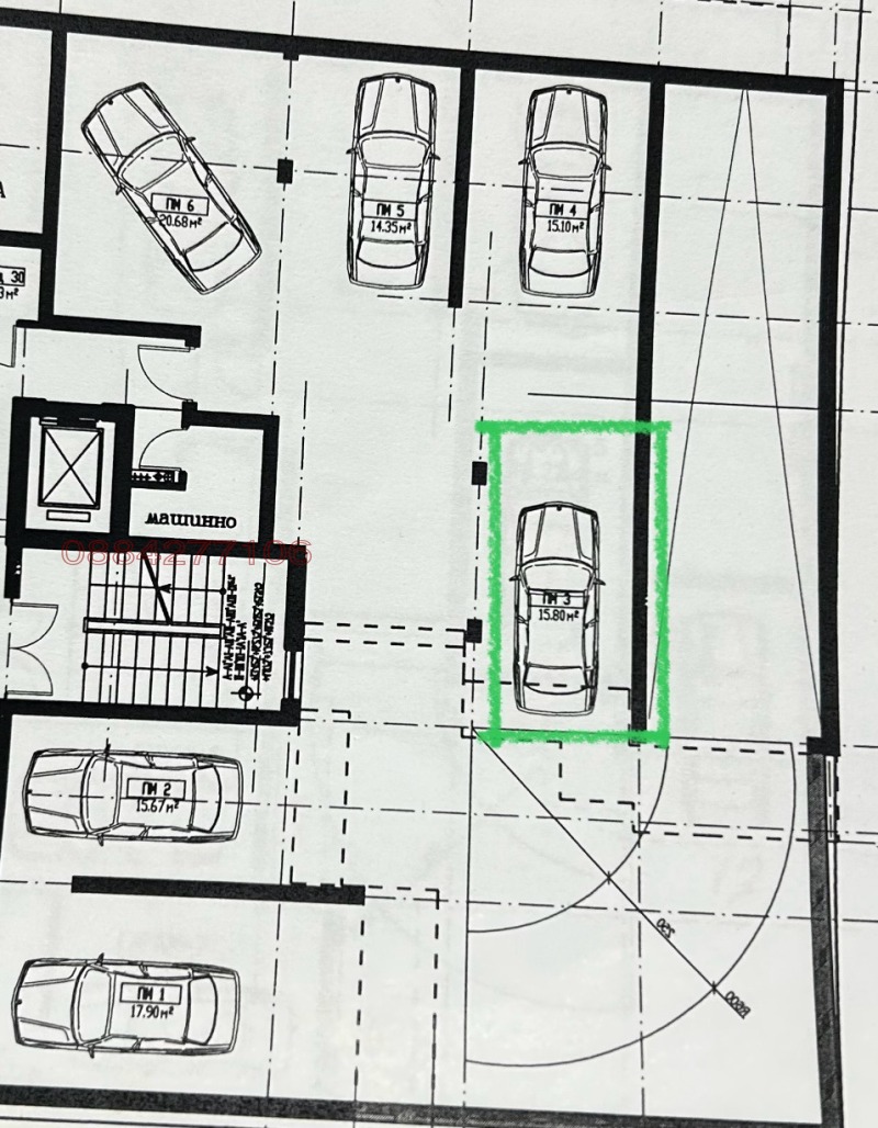 Продава ГАРАЖ, ПАРКОМЯСТО, гр. София, Люлин 8