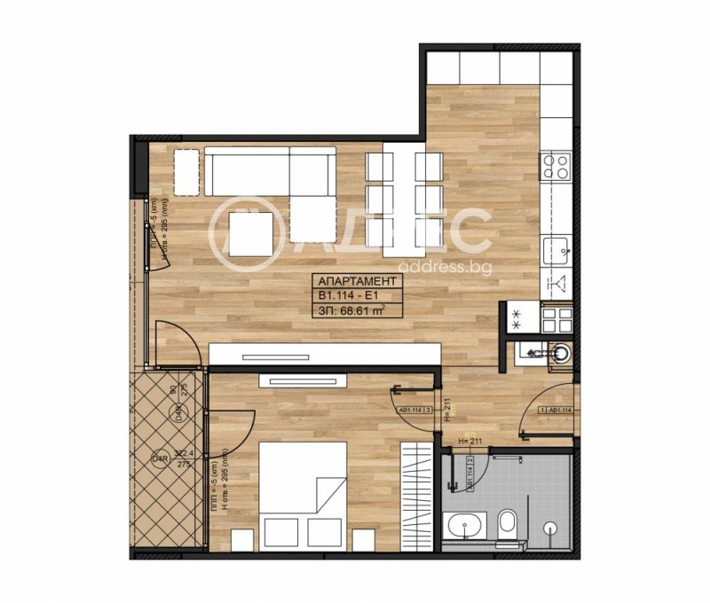 En venta  1 dormitorio Sofia , Boyana , 87 metros cuadrados | 89934150 - imagen [4]