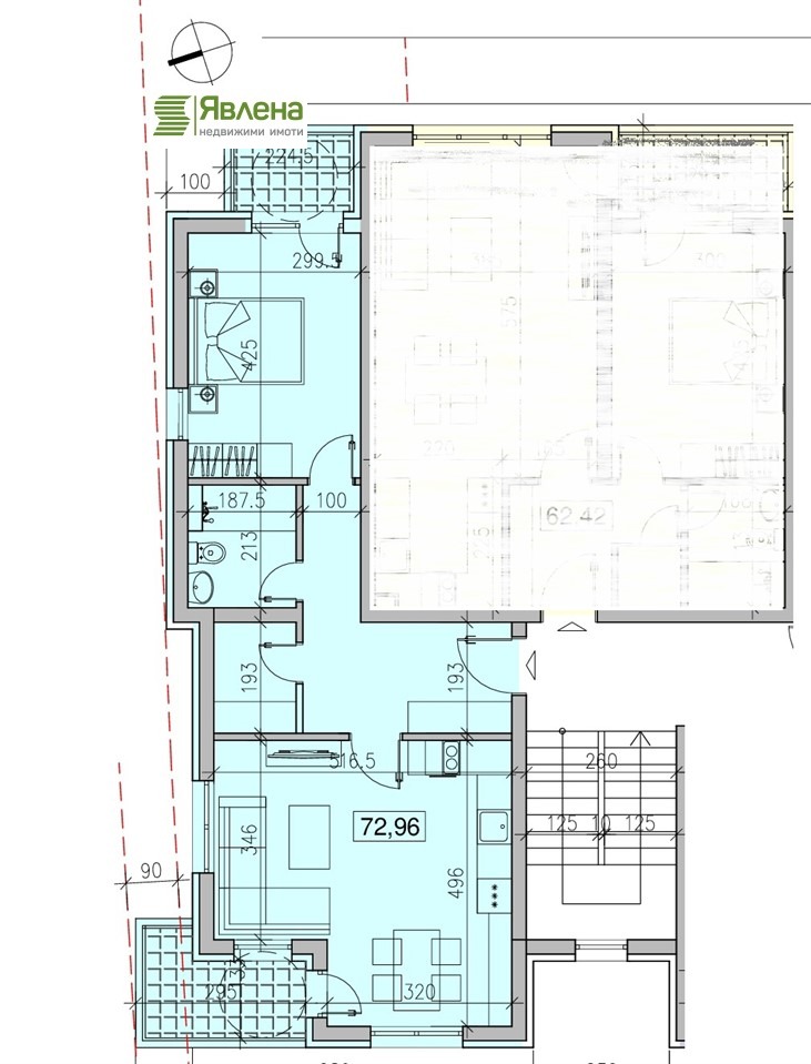 Satılık  1 yatak odası Sofia , Moderno predgradie , 79 metrekare | 48242637 - görüntü [4]