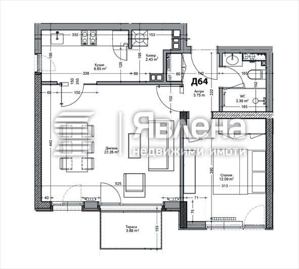 Продава 2-СТАЕН, гр. Пловдив, Кършияка, снимка 10 - Апартаменти - 54417213