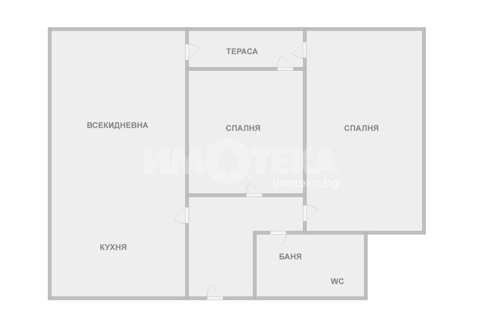 Продава 3-СТАЕН, гр. Варна, Аспарухово, снимка 5 - Апартаменти - 54710008