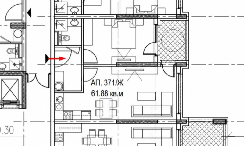 Продава 2-СТАЕН, гр. София, Обеля 1, снимка 2 - Апартаменти - 53149164