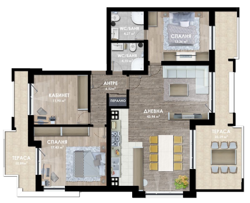 Продава МНОГОСТАЕН, гр. Пловдив, Христо Смирненски, снимка 2 - Апартаменти - 52414521