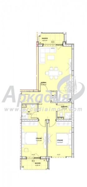 3-СТАЕН, 110 m2
