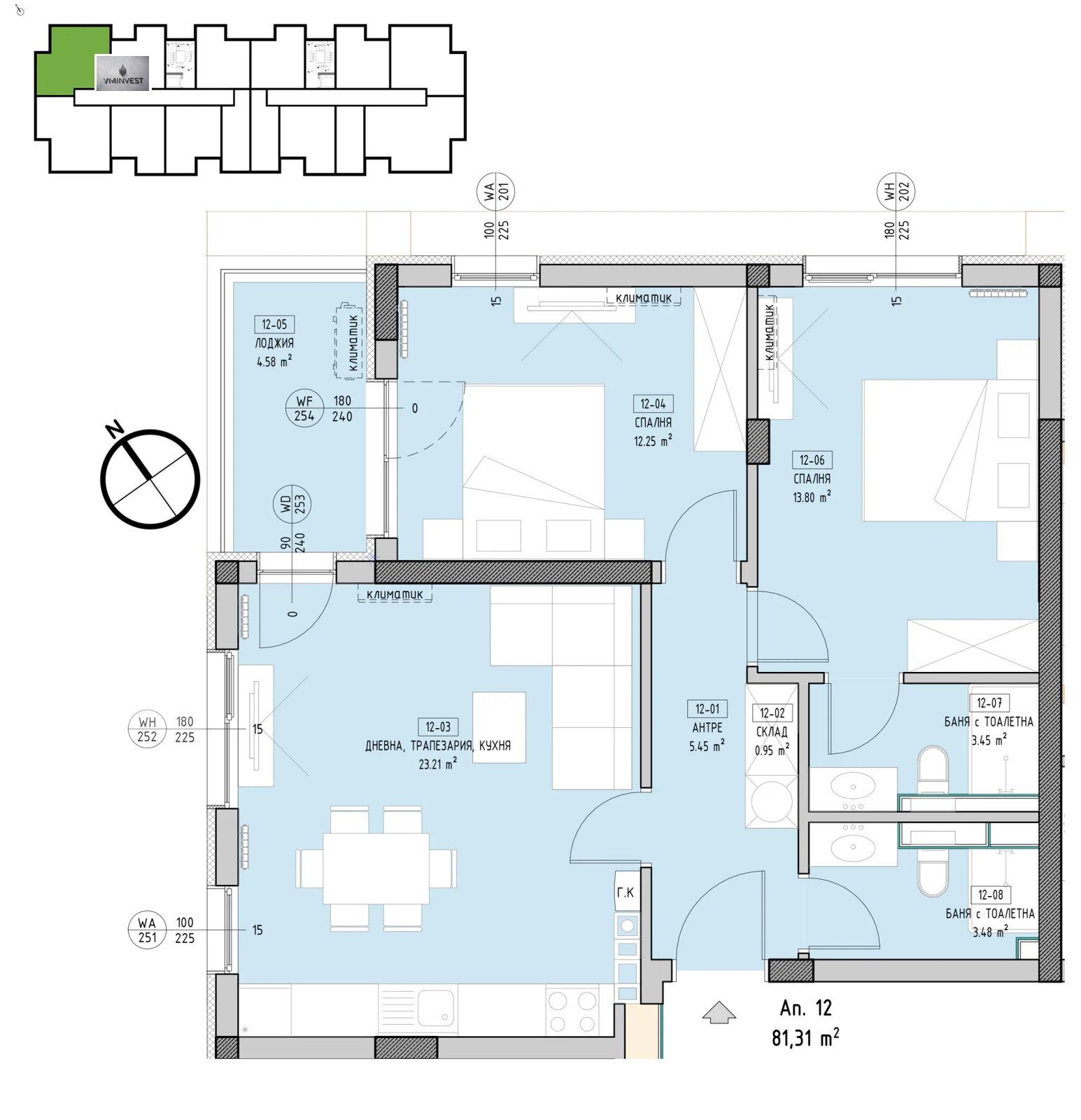 Продава 3-СТАЕН, гр. София, Малинова долина, снимка 5 - Апартаменти - 53242272