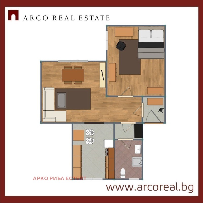 En venta  1 dormitorio Sofia , Tsentar , 72 metros cuadrados | 92394586 - imagen [15]