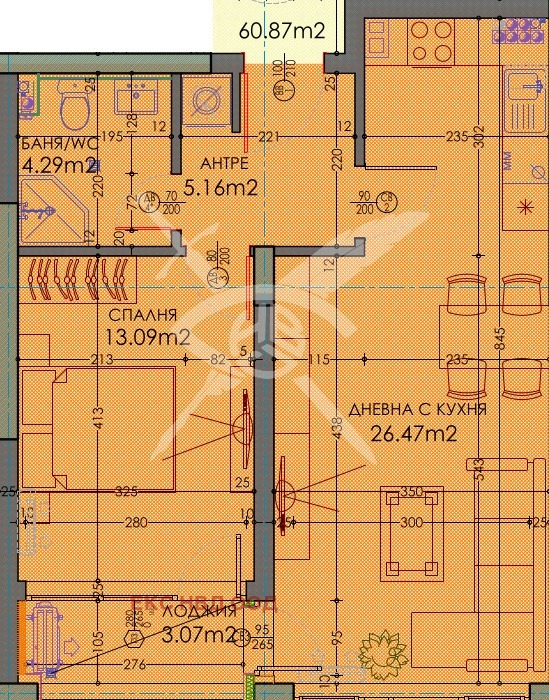 Продава  2-стаен град Пловдив , Тракия , 74 кв.м | 79850745