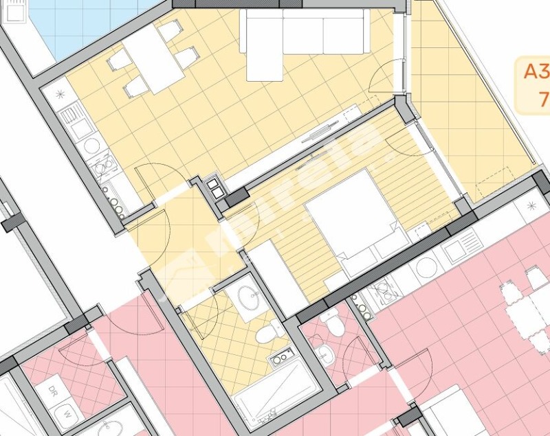 Na prodej  1 ložnice oblast Burgas , Nesebar , 73 m2 | 62251599 - obraz [12]