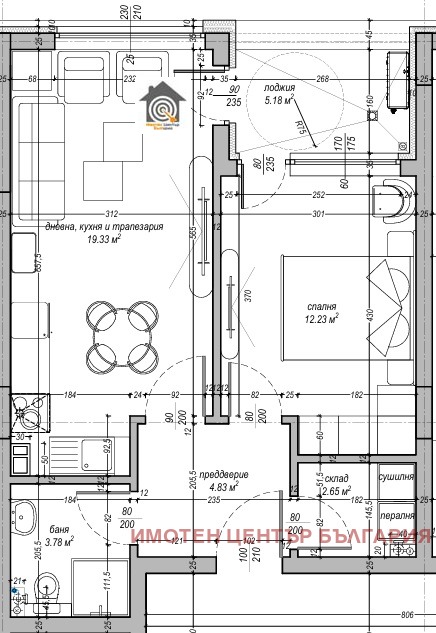 Продава 2-СТАЕН, гр. София, Дървеница, снимка 2 - Апартаменти - 54188871
