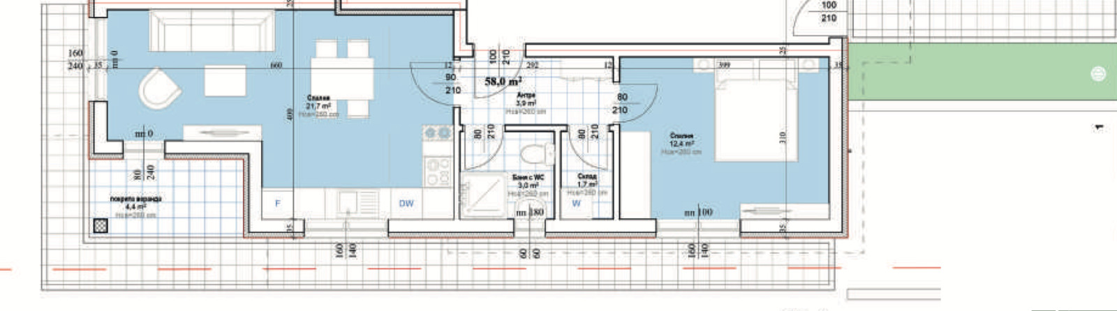 Продава 2-СТАЕН, гр. Асеновград, област Пловдив, снимка 2 - Апартаменти - 51852998