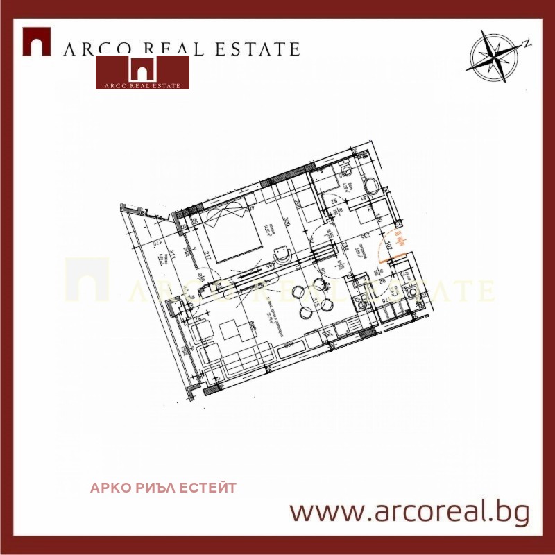 Продава  2-стаен, град София, Малинова долина •  135 597 EUR • ID 30834518 — holmes.bg - [1] 