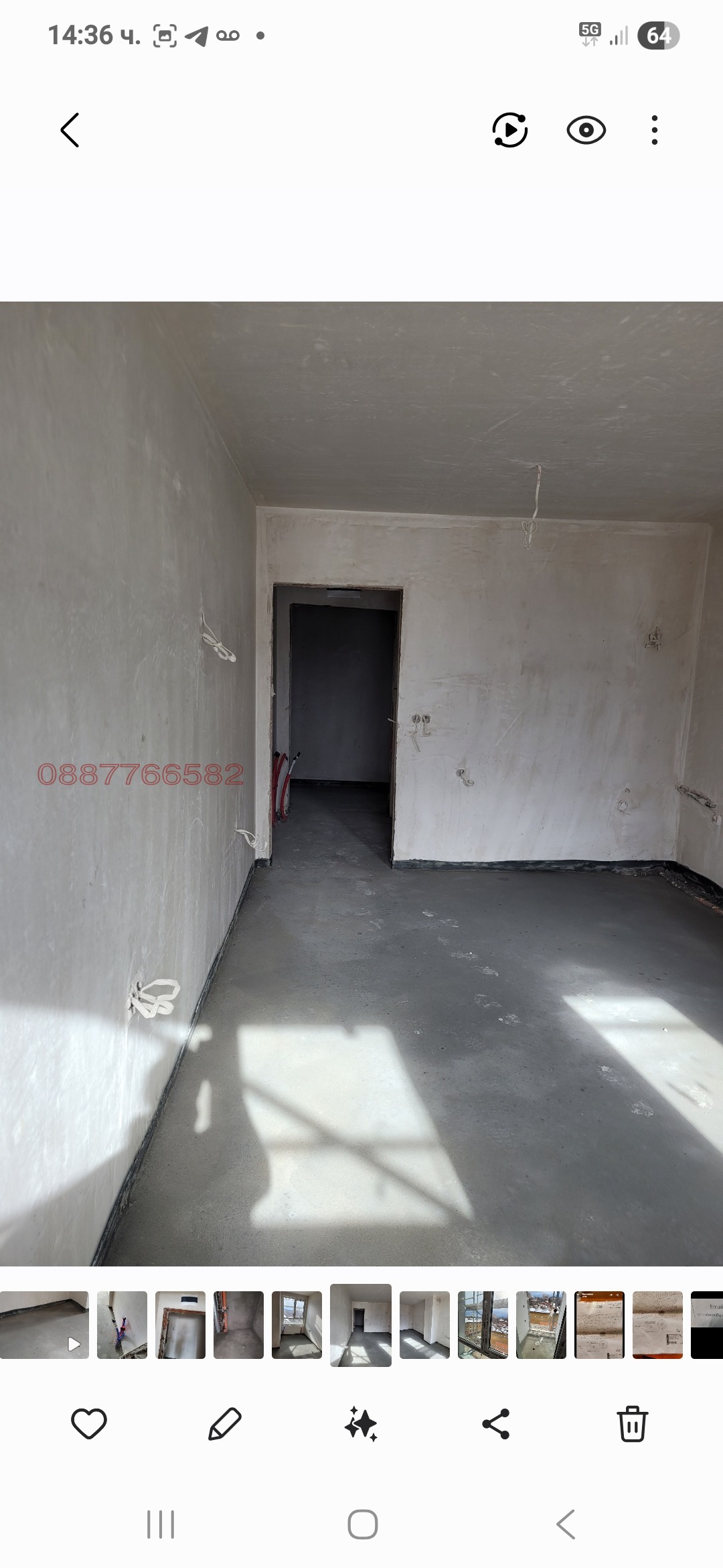 Продава 1-СТАЕН, гр. София, Толстой, снимка 10 - Апартаменти - 54250780