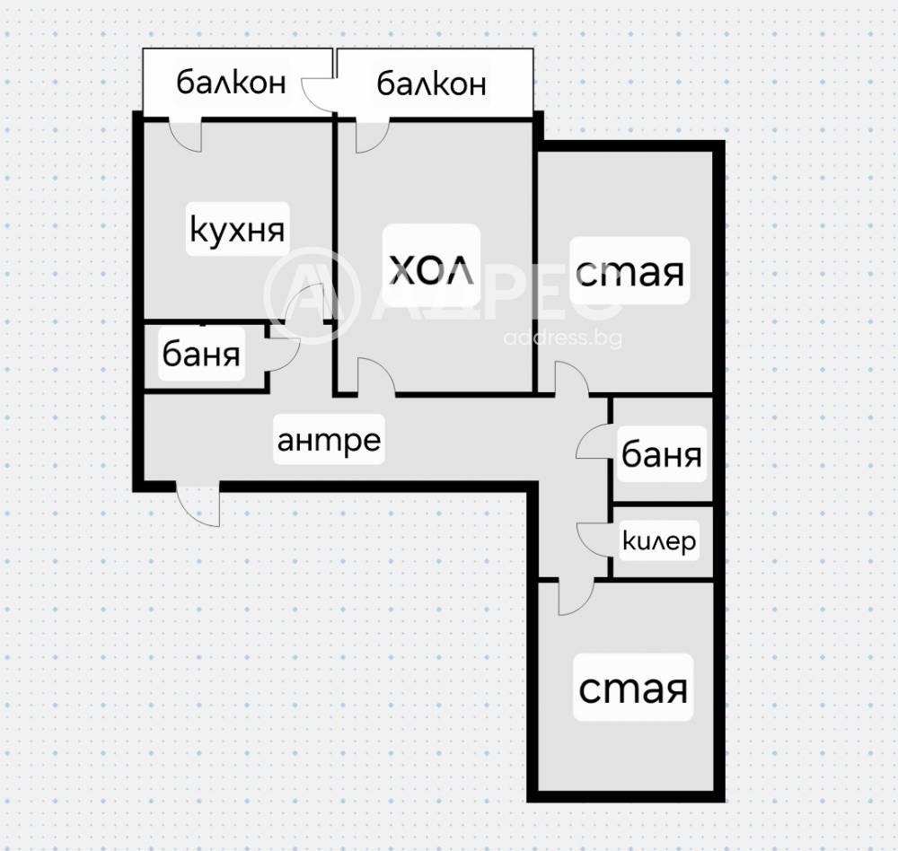 Продава 3-СТАЕН, гр. София, Сухата река, снимка 4 - Апартаменти - 54344716