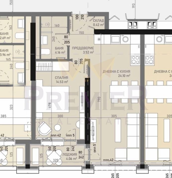 À venda  1 quarto Sofia , Banichora , 71 m² | 15844647
