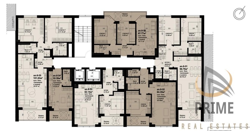 Продава 3-СТАЕН, гр. Бургас, област Бургас, снимка 3 - Апартаменти - 51970657