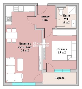 2-стаен град Пловдив, Тракия 3