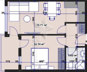 Продава 2-СТАЕН, гр. Стара Загора, Три чучура - север, снимка 2 - Апартаменти - 54466682