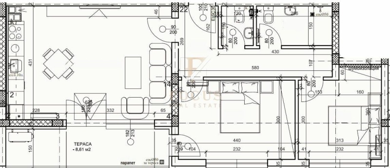 Продава 3-СТАЕН, гр. Пловдив, Коматево, снимка 1 - Aпартаменти - 48322462