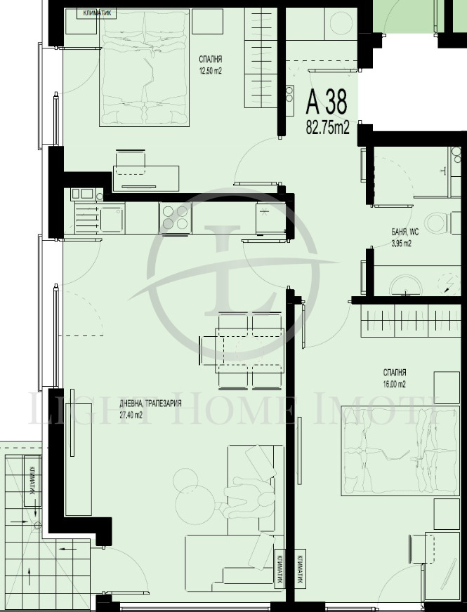 Продава 3-СТАЕН, гр. Пловдив, Христо Смирненски, снимка 4 - Апартаменти - 52040995