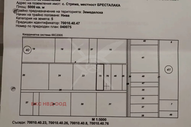 Na prodej  Spiknutí oblast Plovdiv , Strjama , 24815 m2 | 12943207