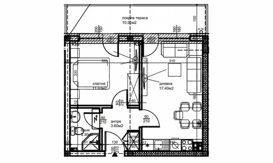 Продава 2-СТАЕН, гр. Пловдив, Беломорски, снимка 8 - Апартаменти - 54463644