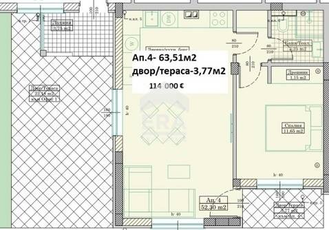 Продава 2-СТАЕН, гр. Варна, м-т Пчелина, снимка 2 - Апартаменти - 54971325
