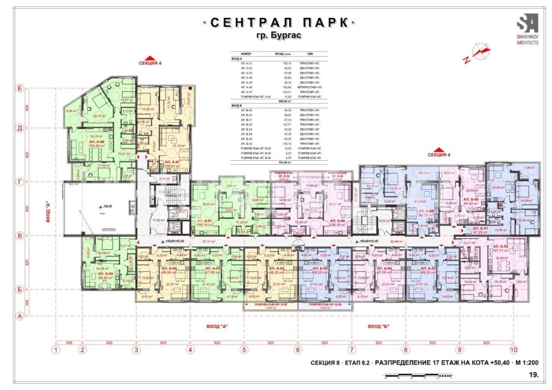 Satılık  2 yatak odası Burgas , Slaveykov , 113 metrekare | 66694788 - görüntü [2]