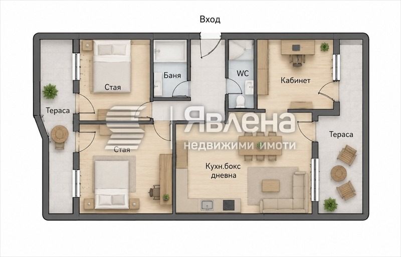 Продава 3-СТАЕН, гр. София, Драгалевци, снимка 14 - Апартаменти - 55712763